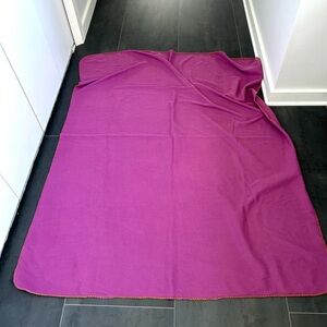 Purple Fleece Blanket